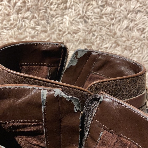 Arturo Chiang leather booties. - Picture 8 of 9